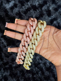 Pulsera de eslabones cubanos